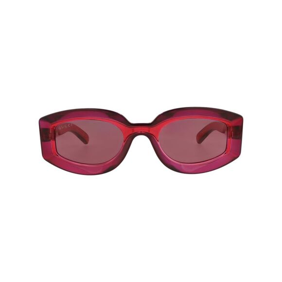Cat Eye-Frame Injection Sunglasses